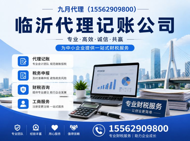 临沭县临沂代理记账展示图